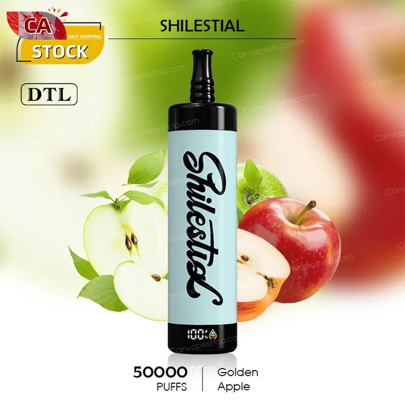 Golden Apple - SHILESTIAL - 50000puffs-canvapeshop-Golden Apple - SHILESTIAL - 50000puffs