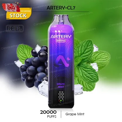 Grape Mint-ARTERY CL7-20000 Puffs-canvapeshop-Grape Mint-ARTERY CL7-20000 Puffs