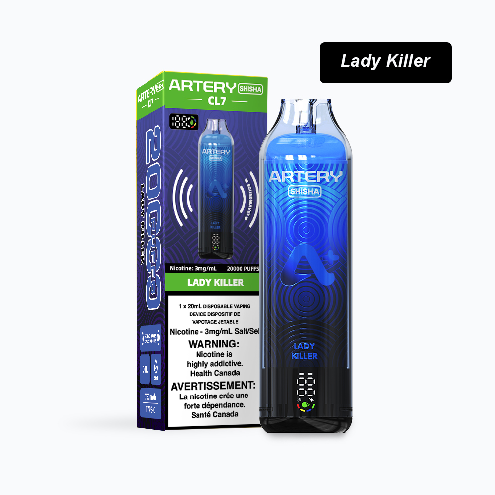 Lady Killer-ARTERY CL7-20000 Puffs-canvapeshop-Lady Killer-ARTERY CL7-20000 Puffs