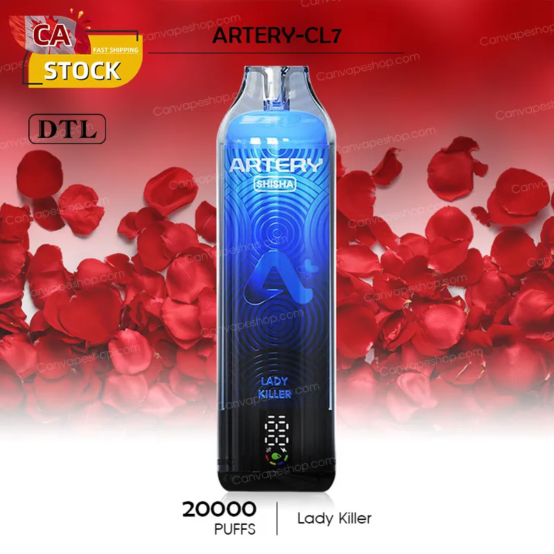Lady Killer-ARTERY CL7-20000 Puffs-canvapeshop-Lady Killer-ARTERY CL7-20000 Puffs