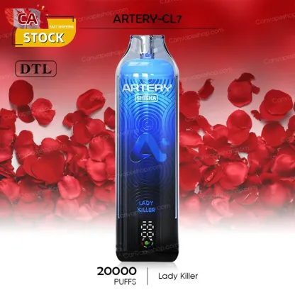 Lady Killer-ARTERY CL7-20000 Puffs-canvapeshop-Lady Killer-ARTERY CL7-20000 Puffs