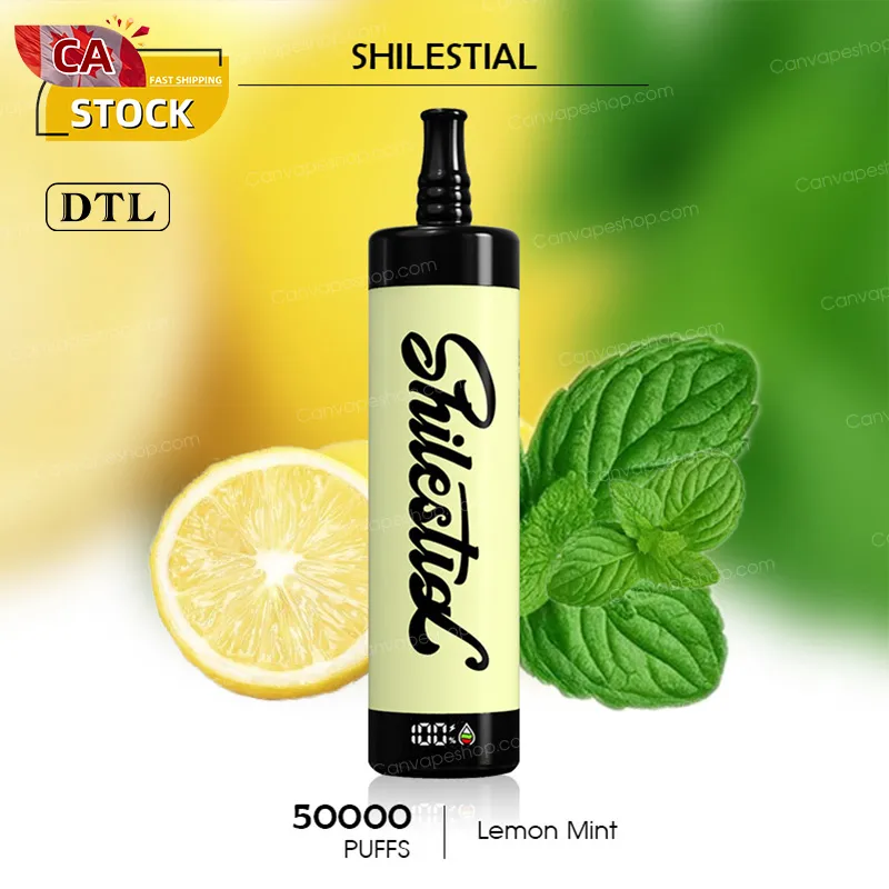Lemon Mint - SHILESTIAL - 50000puffs-canvapeshop-Lemon Mint - SHILESTIAL - 50000puffs