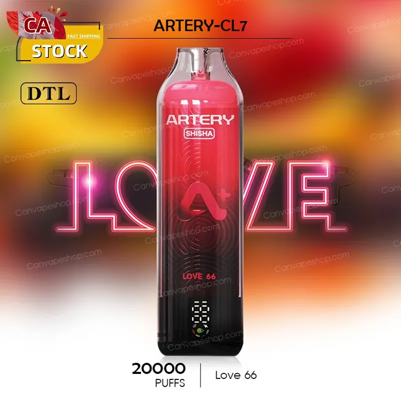 Love 66-ARTERY CL7-20000 Puffs-canvapeshop-Love 66-ARTERY CL7-20000 Puffs