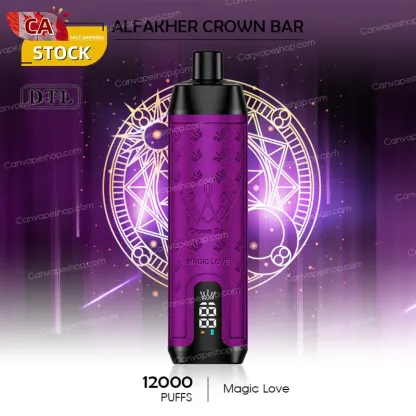 Magic Love - AL FAKHER CROWN BAR - 12000puffs-canvapeshop-Magic Love - AL FAKHER CROWN BAR - 12000puffs