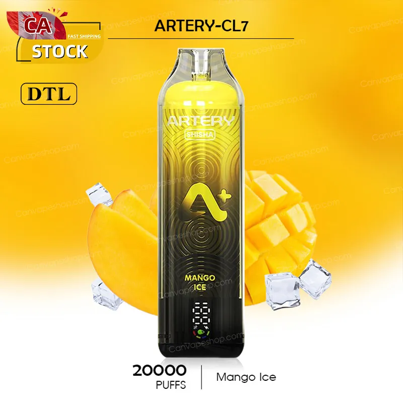 Mango Ice-ARTERY CL7-20000 Puffs-canvapeshop-Mango Ice-ARTERY CL7-20000 Puffs