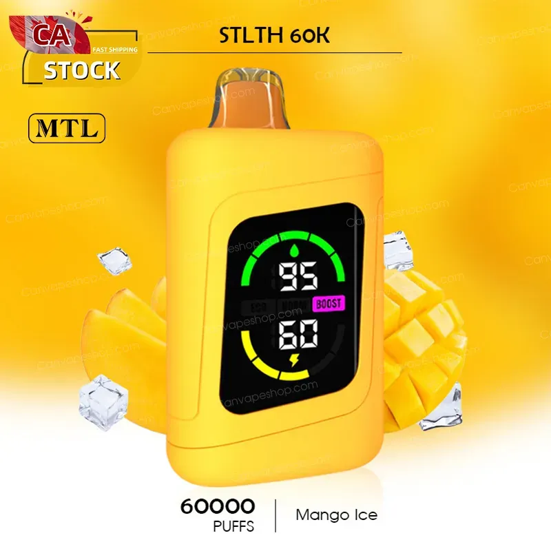 Mango Ice - STLTH 60K - 60000puffs-canvapeshop-Mango Ice - STLTH 60K - 60000puffs