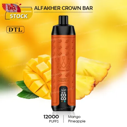 Mango Pineapple - AL FAKHER CROWN BAR - 12000puffs-canvapeshop-Mango Pineapple - AL FAKHER CROWN BAR - 12000puffs