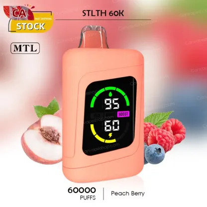 Peach Berry - STLTH 60K - 60000puffs-canvapeshop-Peach Berry - STLTH 60K - 60000puffs