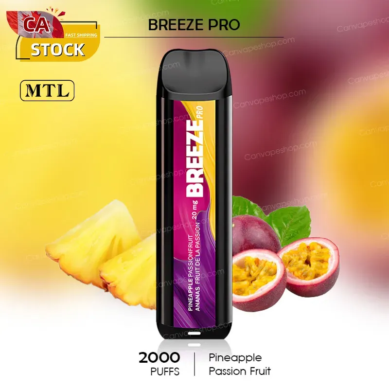 Pineapple  Passion Fruit - Breeze pro - 2000puffs