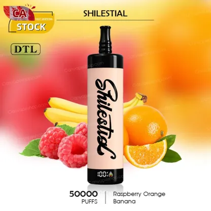 Raspberry Orange Banana - SHILESTIAL - 50000puffs-canvapeshop-Raspberry Orange Banana - SHILESTIAL - 50000puffs