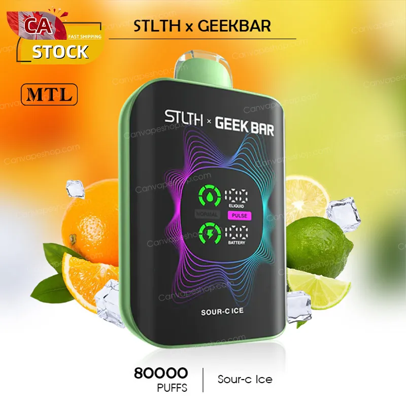 Sour-c Ice - STLTH x GEEKBAR - 80000puffs-canvapeshop-Sour-c Ice - STLTH x GEEKBAR - 80000puffs