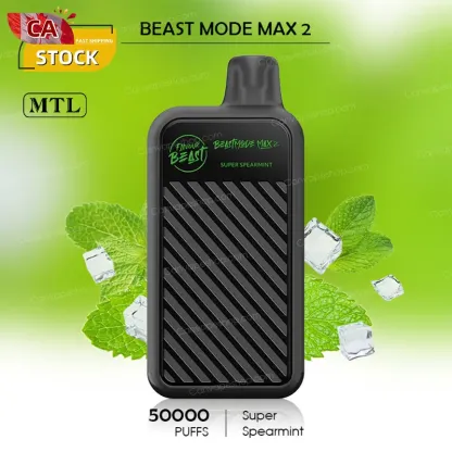 Super Spearmint - Beast Mode Max 2 - 50000puffs