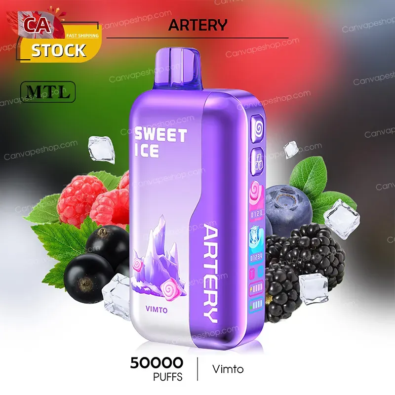 Vimto - Artery CL6 - 50000puffs-canvapeshop-Vimto - Artery CL6 - 50000puffs