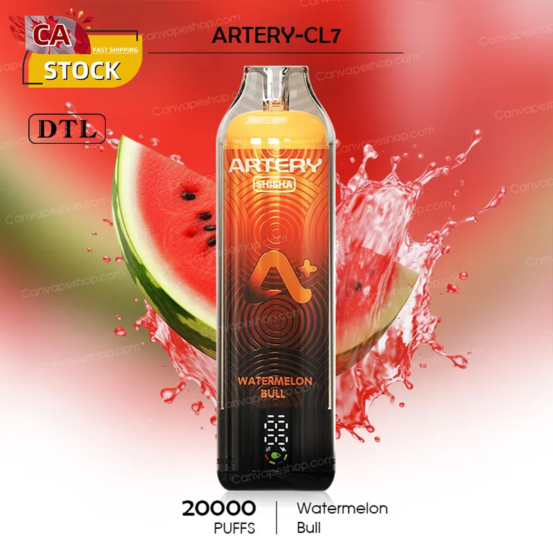 Watermelon Bull-ARTERY CL7-20000 Puffs-canvapeshop-Watermelon Bull-ARTERY CL7-20000 Puffs