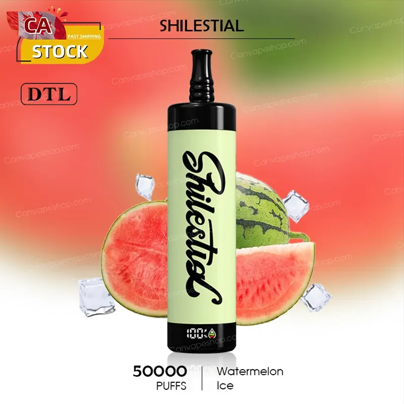 Watermelon Ice - SHILESTIAL - 50000puffs-canvapeshop-Watermelon Ice - SHILESTIAL - 50000puffs