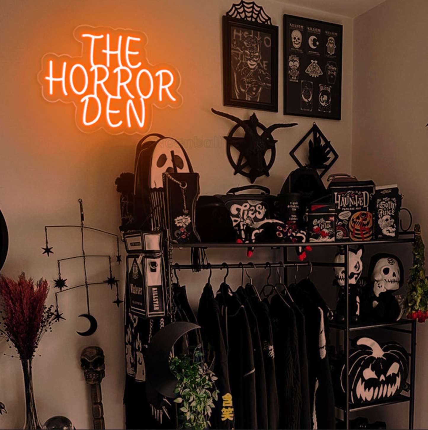 NEONIP-100% Handmade Don¡¯t Summon Demons In The Bathroom Neon