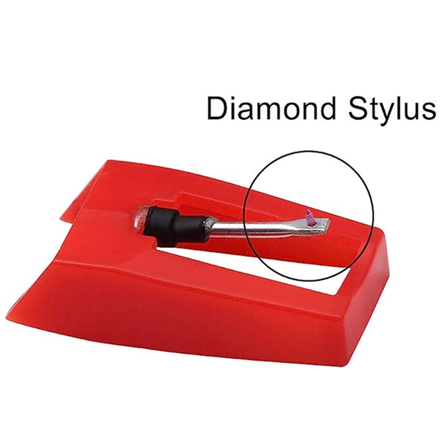 Diamant en rubis pour platine vinyle