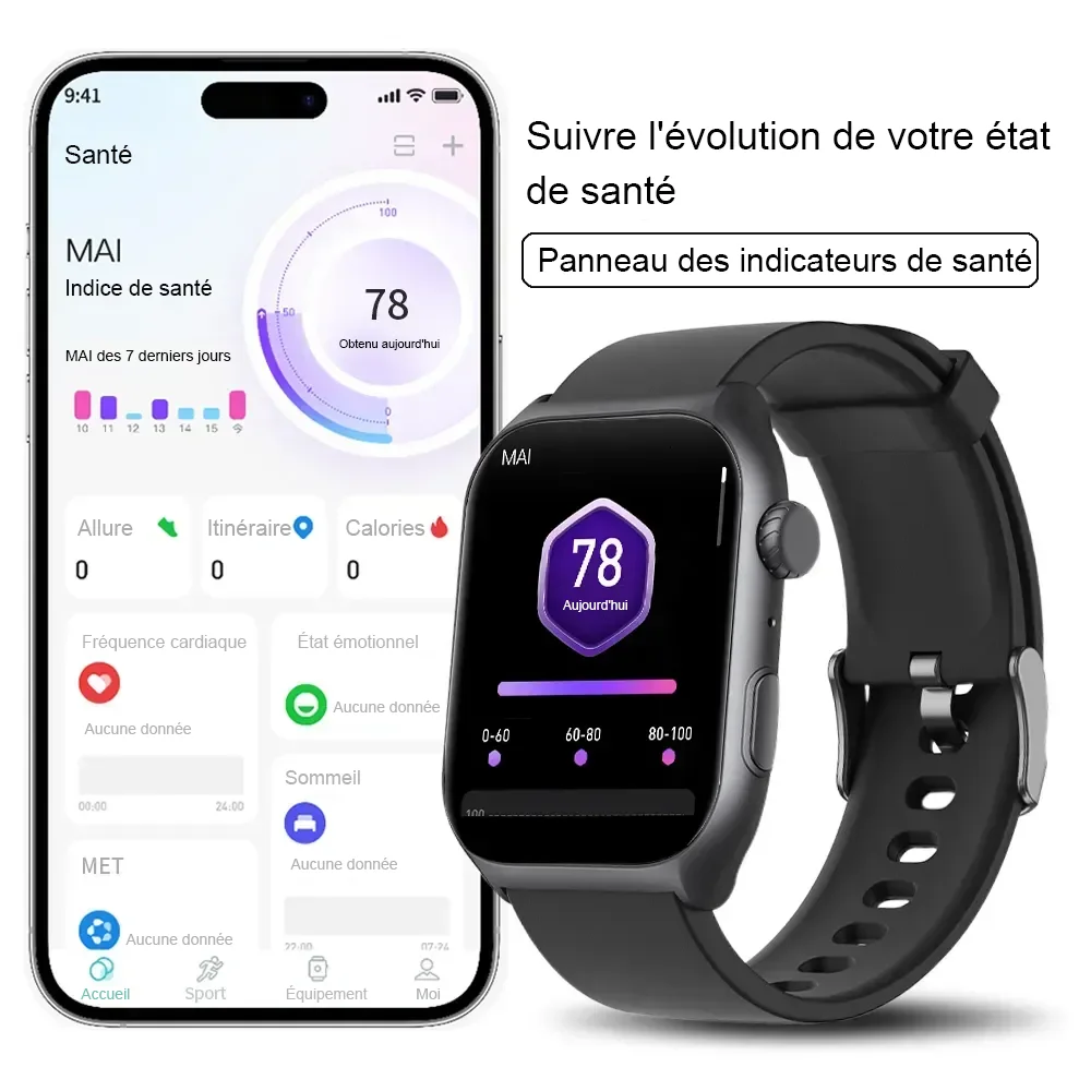 WATCH MONTRE CONNECTÉE 2026