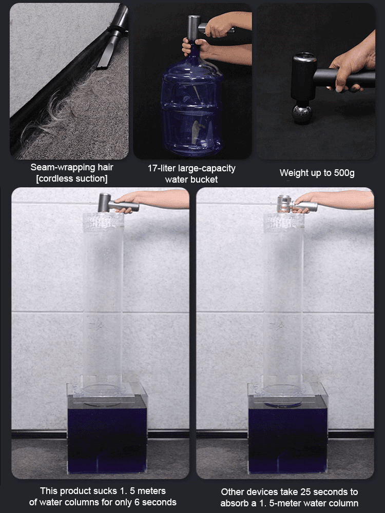 Four-in-one fully automatic vacuum cleaner