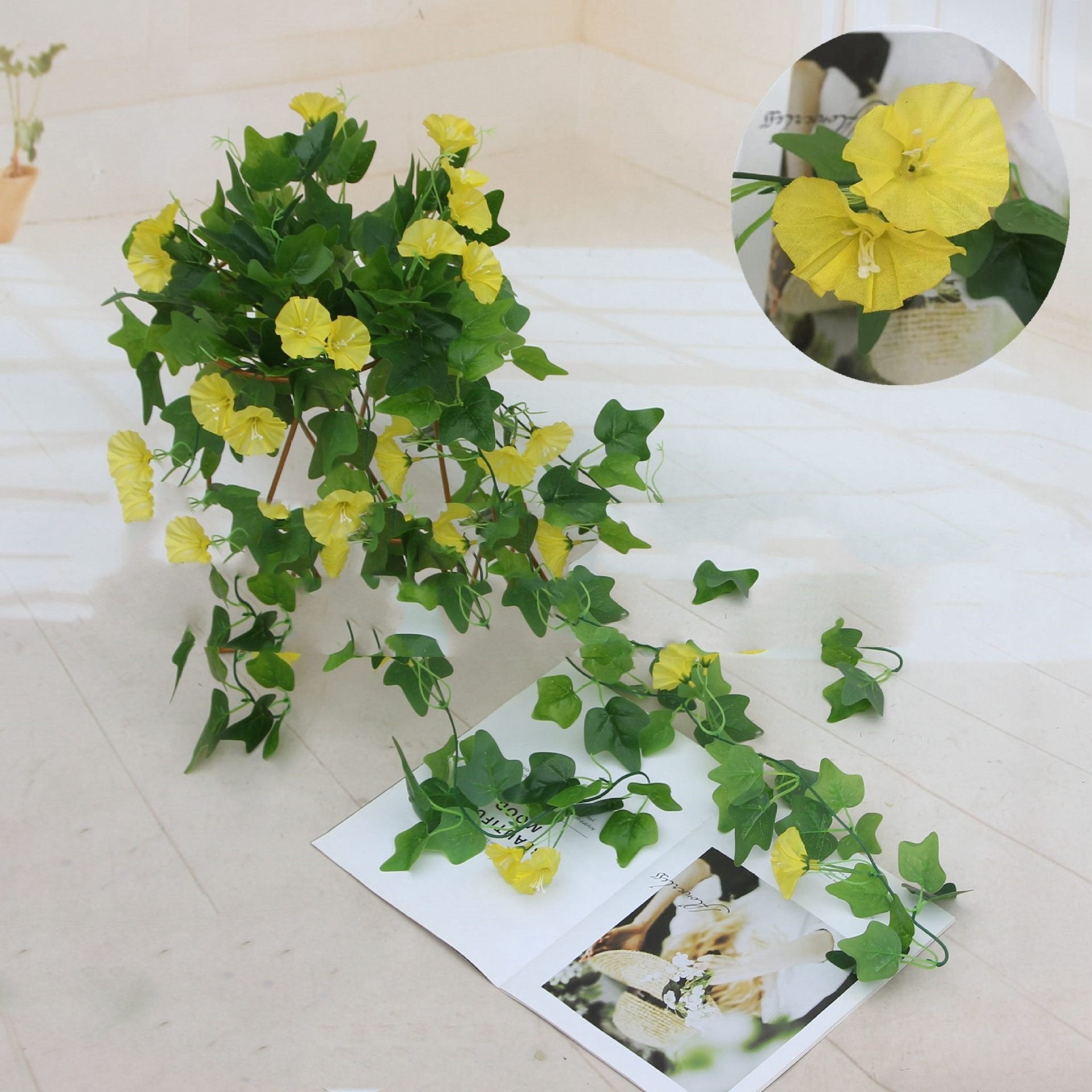 ✨ Sztuczny kwiat z symulacją UV