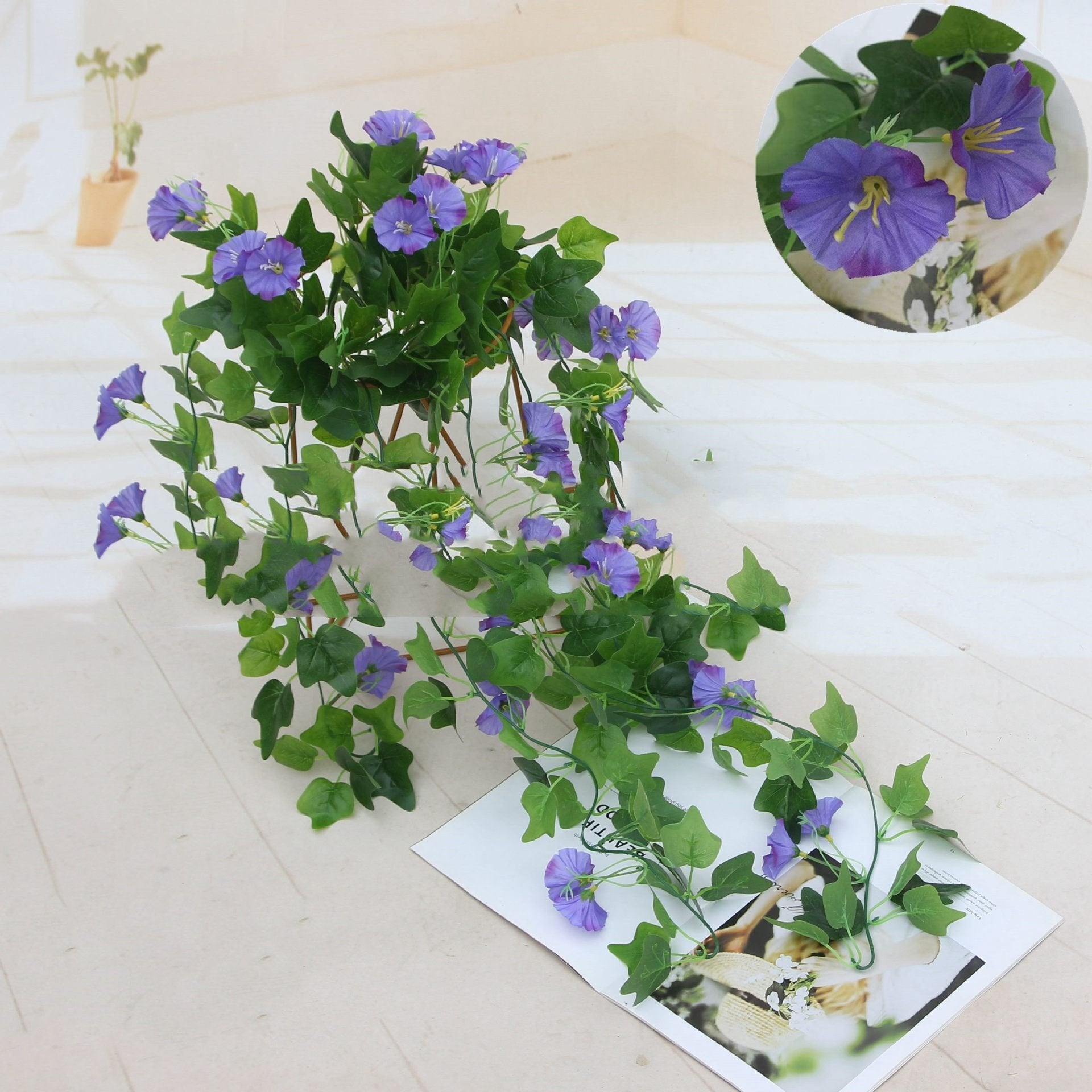 ✨ Sztuczny kwiat z symulacją UV