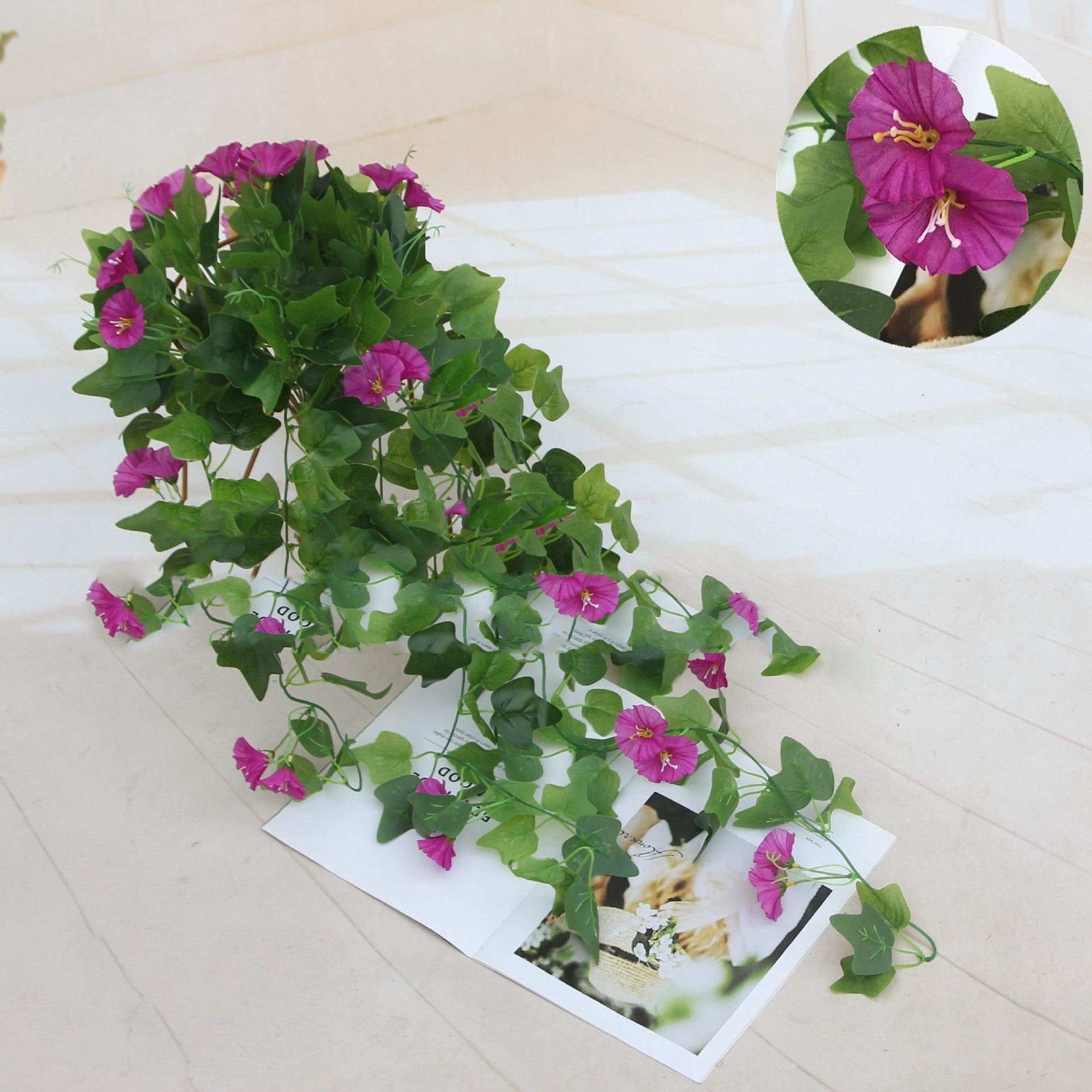 ✨ Sztuczny kwiat z symulacją UV