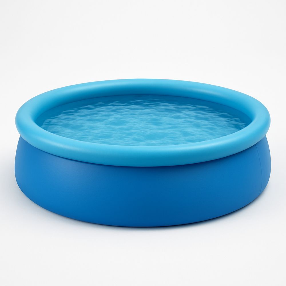 Pyöreä PVC-uima-allas sininen 305 cm