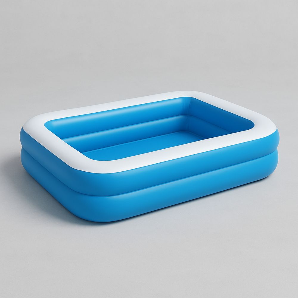 PVC-uima-allas, sininen, 200 cm x 150 cm x 50 cm