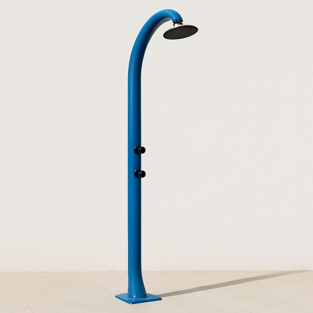 Ulkosuihku Alumiini Sininen 217 cm