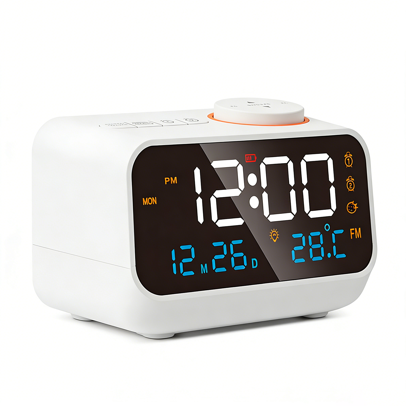 Fastdealmall Digital Alarm Clock with FM Radio