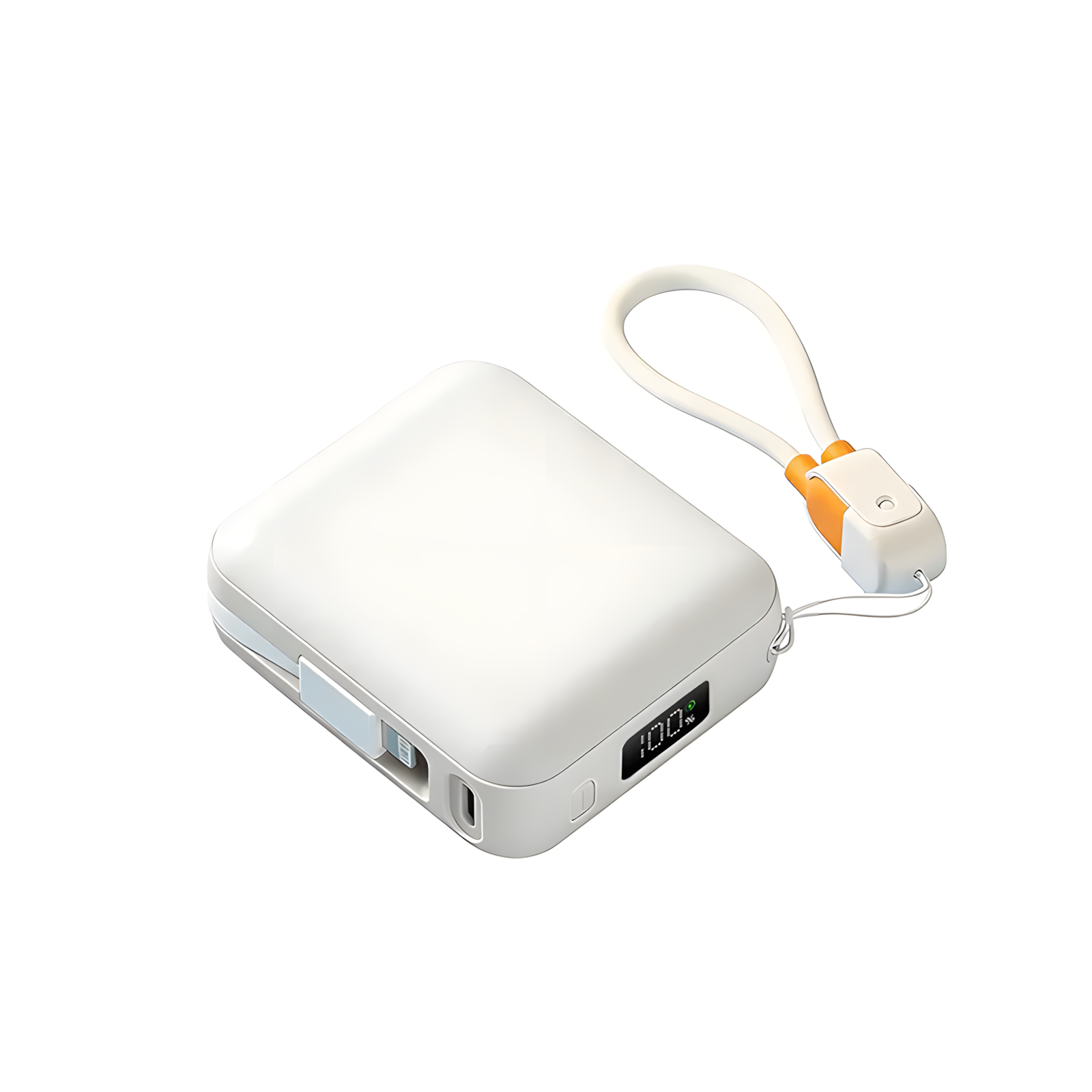 Truevista Power Bank With Built-In Cables