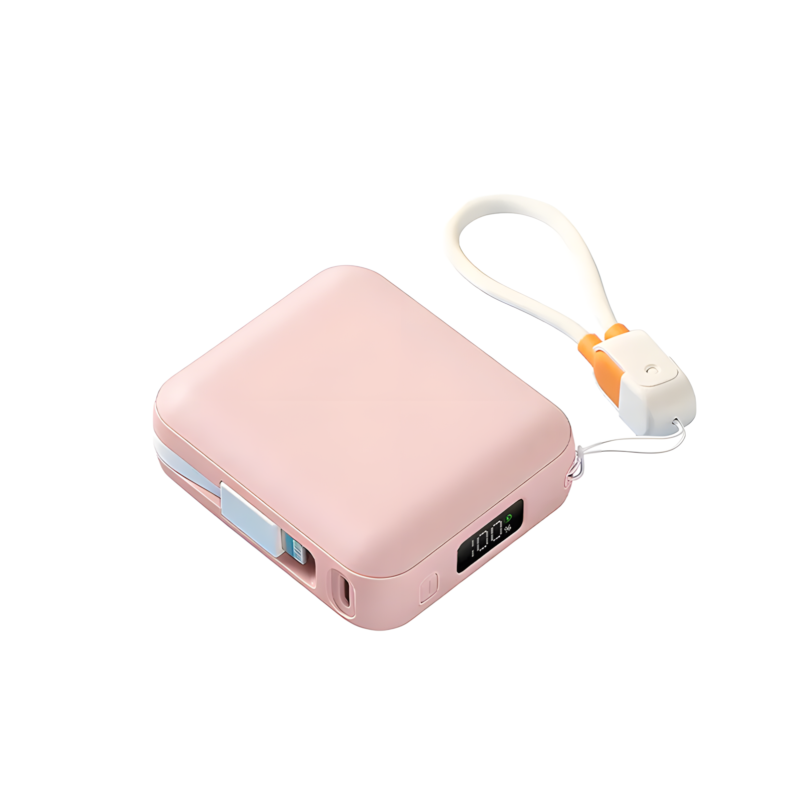 Truevista Power Bank With Built-In Cables