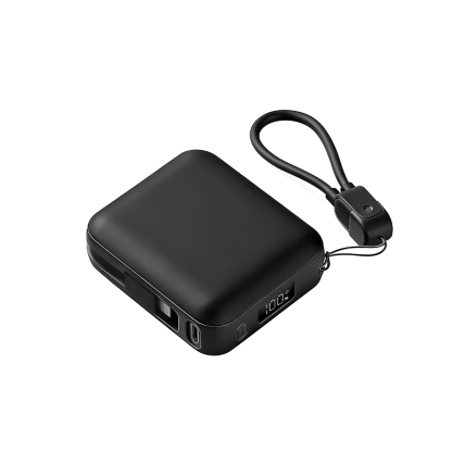 Truevista Power Bank With Built-In Cables