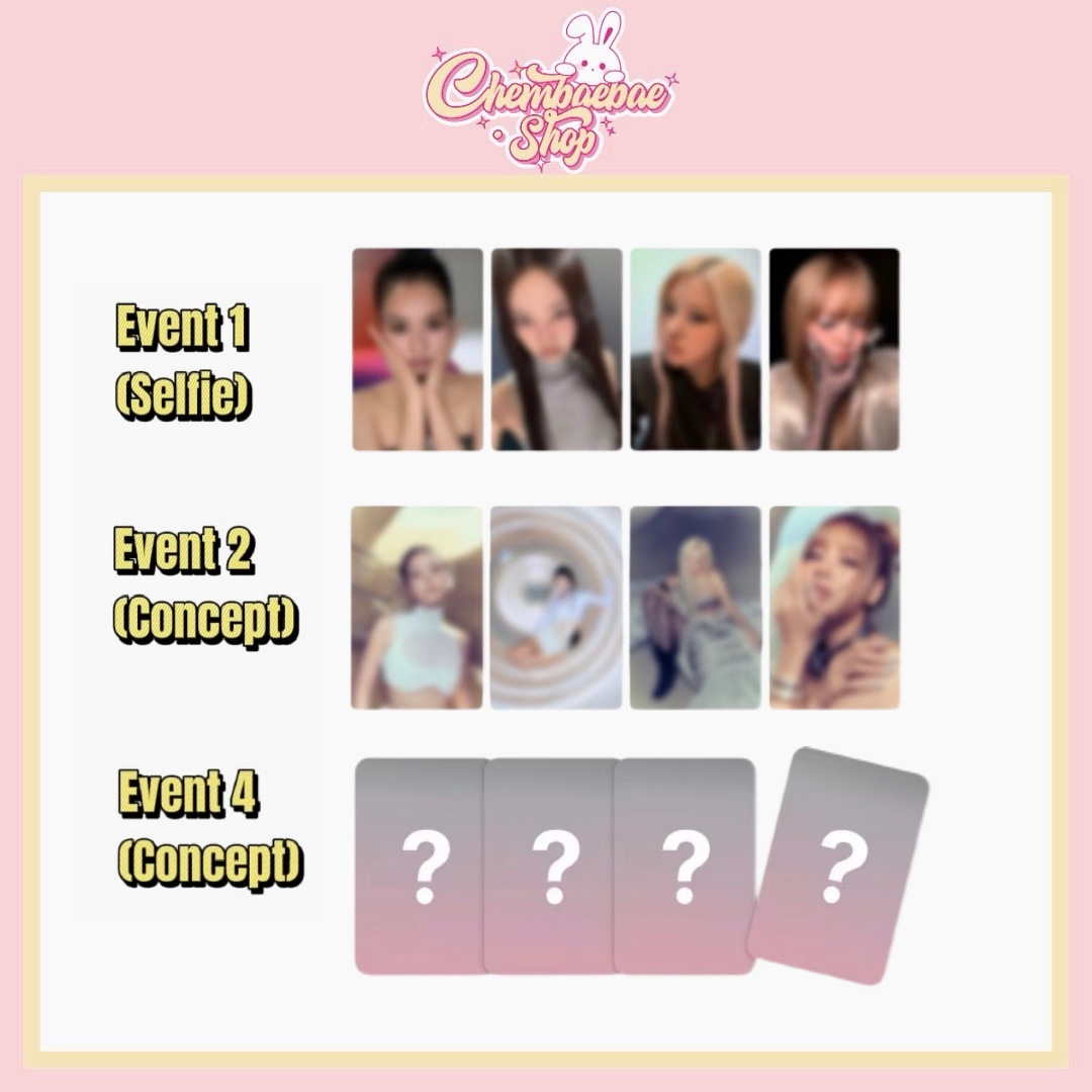 *Pre-Order* BLACKPINK 3rd MINI ALBUM [DEADLINE]  Dear My Muse POB