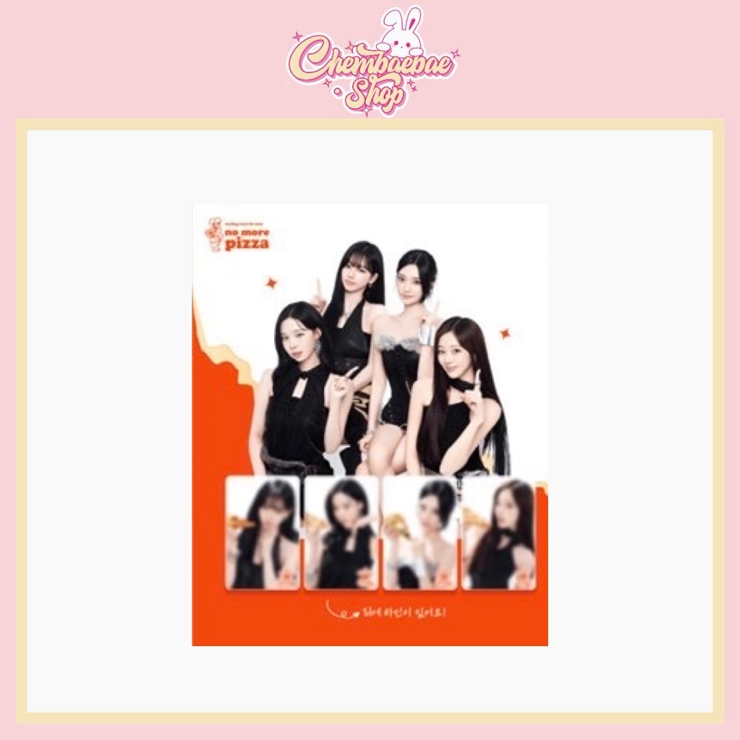 *Pre-Order* Aespa X No More Pizza 2.0 pc set