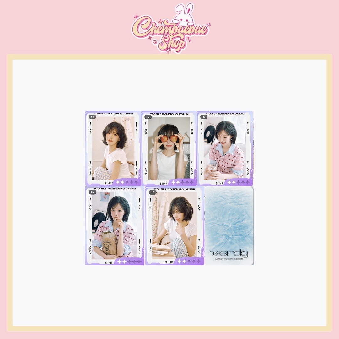 Wendy X XIAO MANG Limited Pull Event