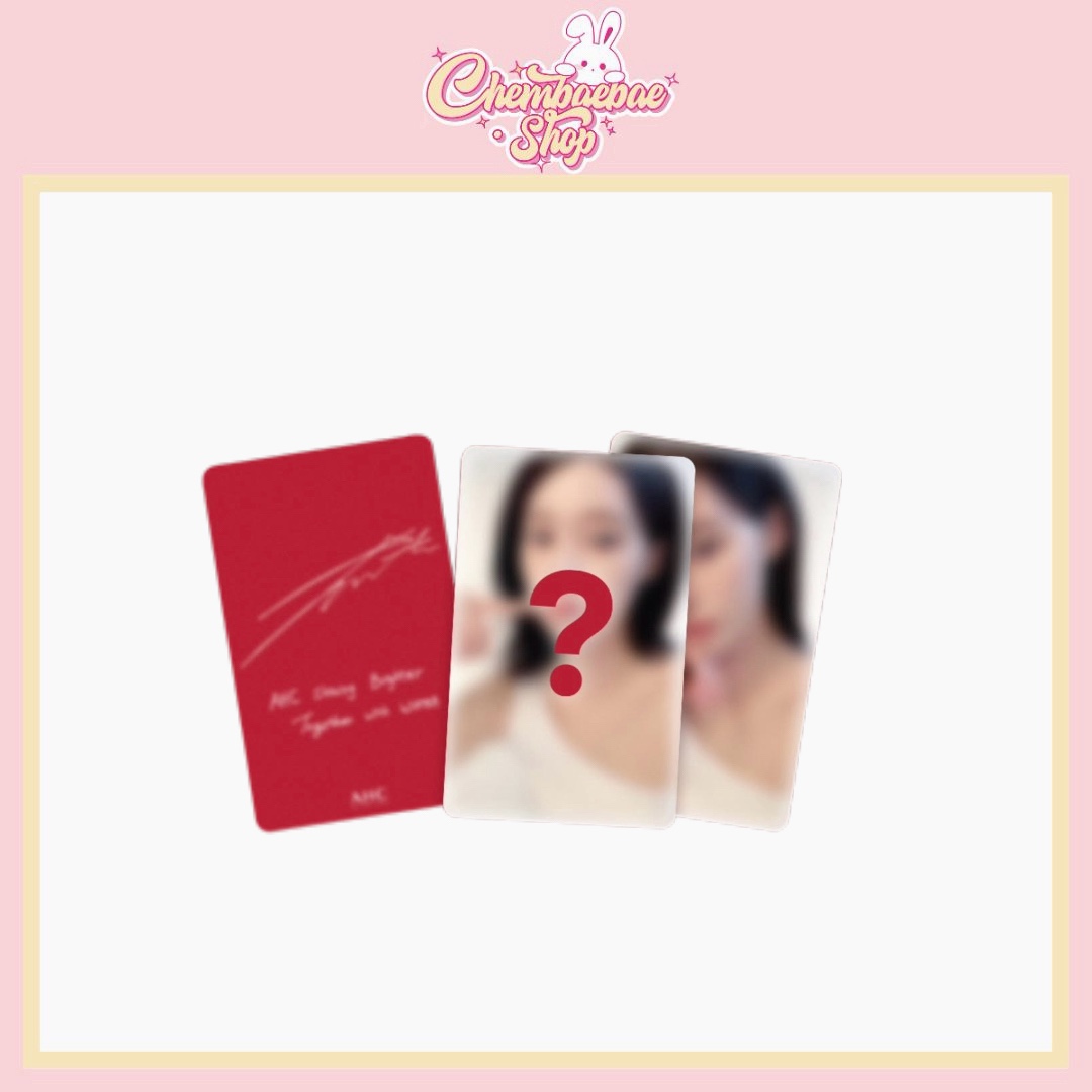 *Pre-Order* AHC X WINTER Naver Shopping Live
 Photocard set