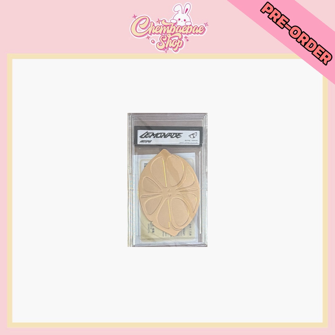 ⚠️No Refunds⚠️ aespa The 2nd Album ‘LEMONADE’  QQ Music Limited‑Edition Gold Card