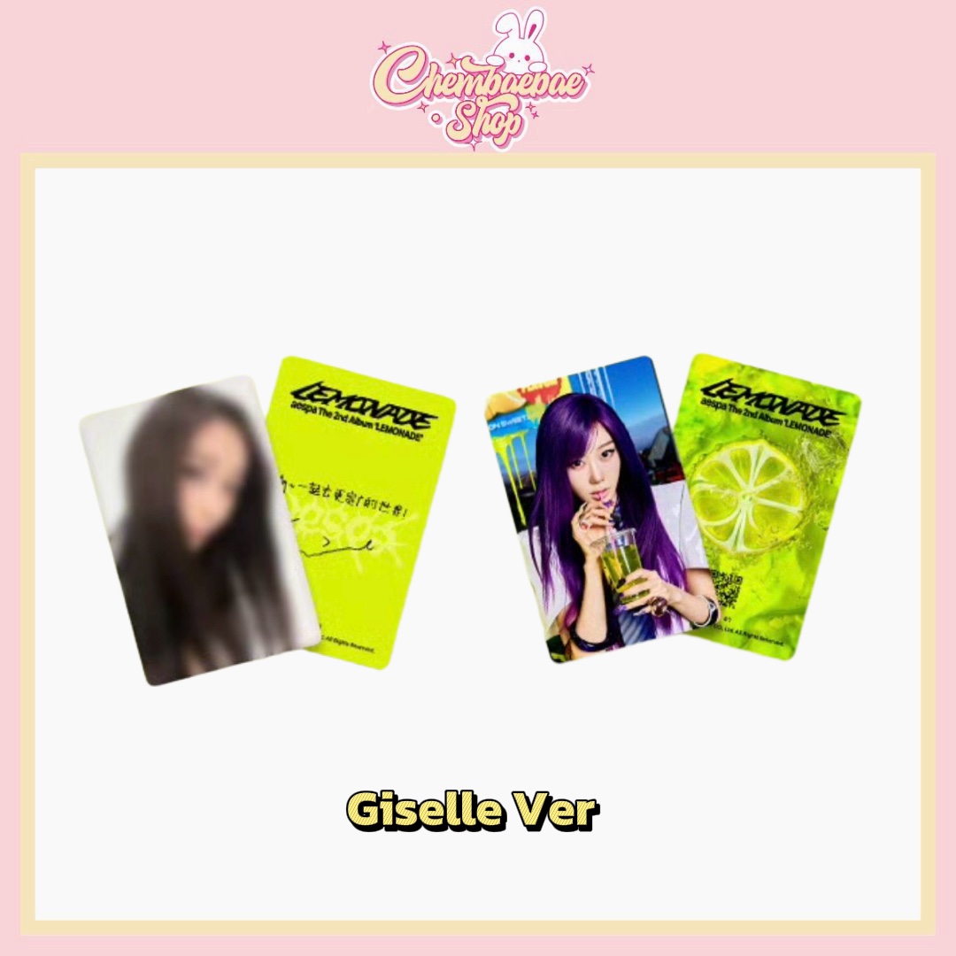*Pre-Order* aespa The 2nd Album ‘LEMONADE’ QQ Music Super VIP limited Benefit Event