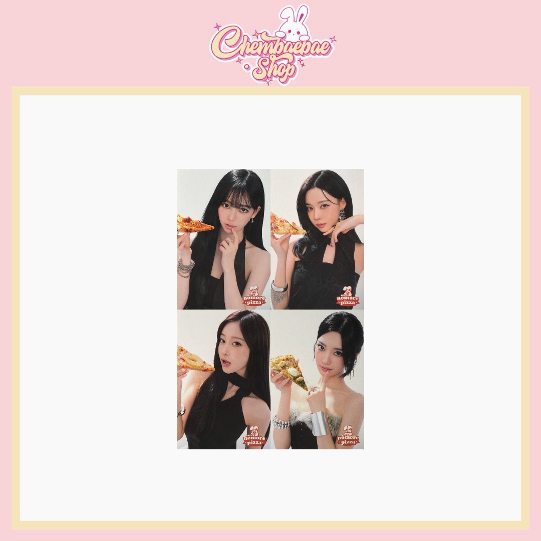 Aespa X No More Pizza 2.0 pc set