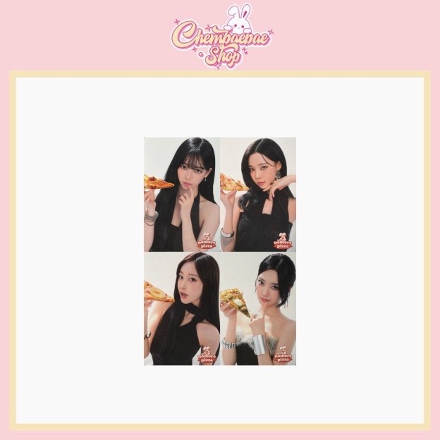 Aespa X No More Pizza 2.0 pc set