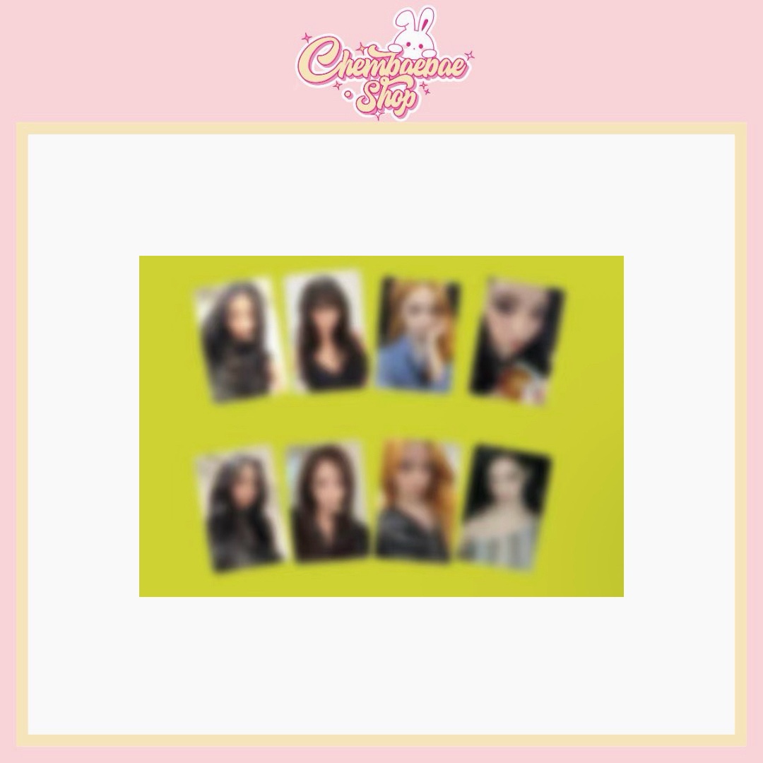 *Pre-Order* aespa The 2nd Album ‘LEMONADE’ Warner Music Store Exclusive Lucky Draw trading cards