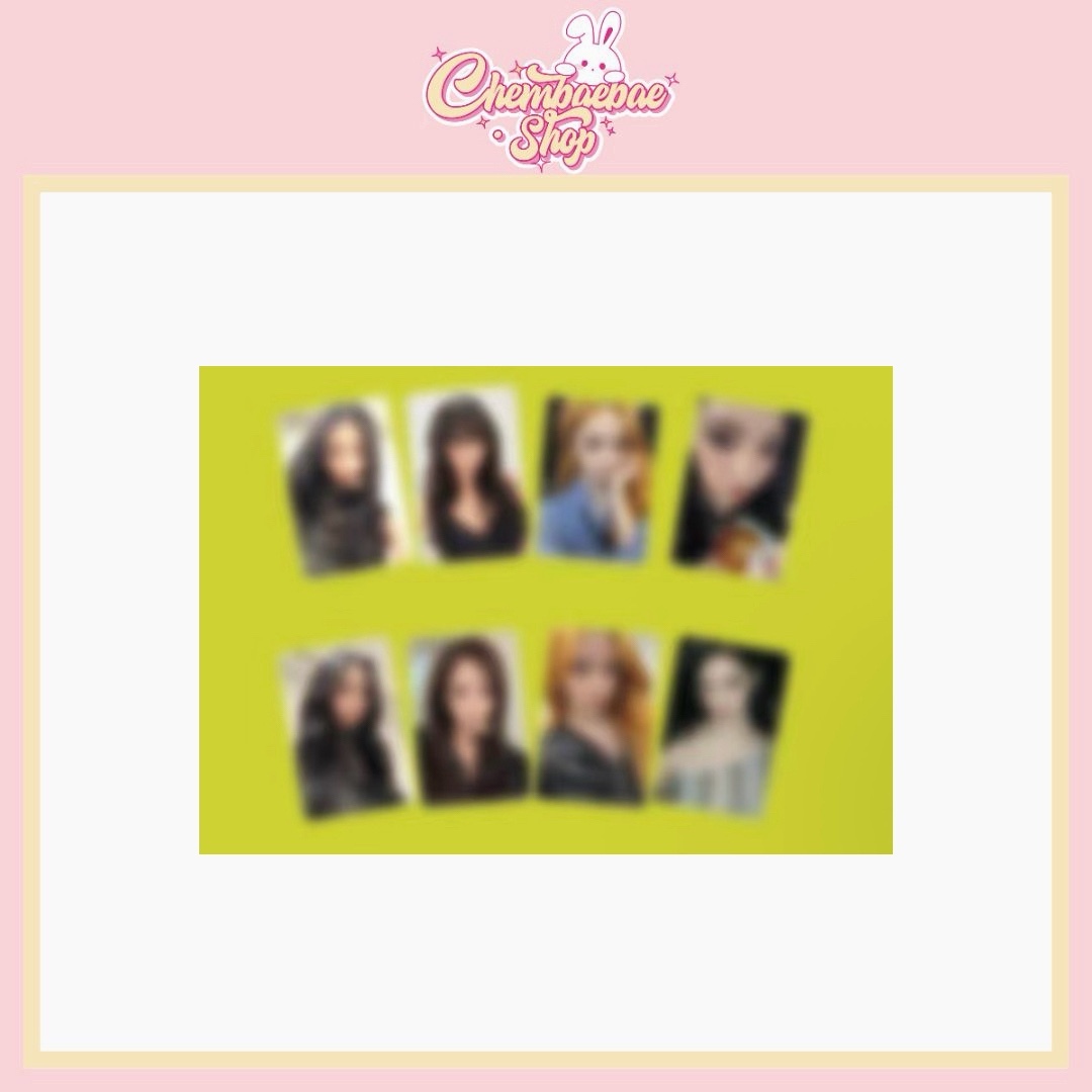 *Pre-Order* aespa The 2nd Album ‘LEMONADE’ Warner Music Store Exclusive Lucky Draw trading cards