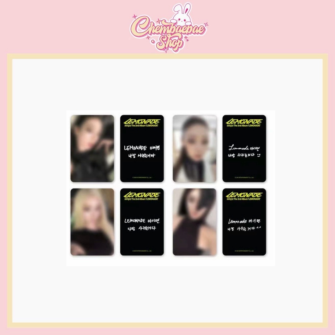 *Pre-Order* aespa The 2nd Album ‘LEMONADE’ Applemusic Lucky Draw Event