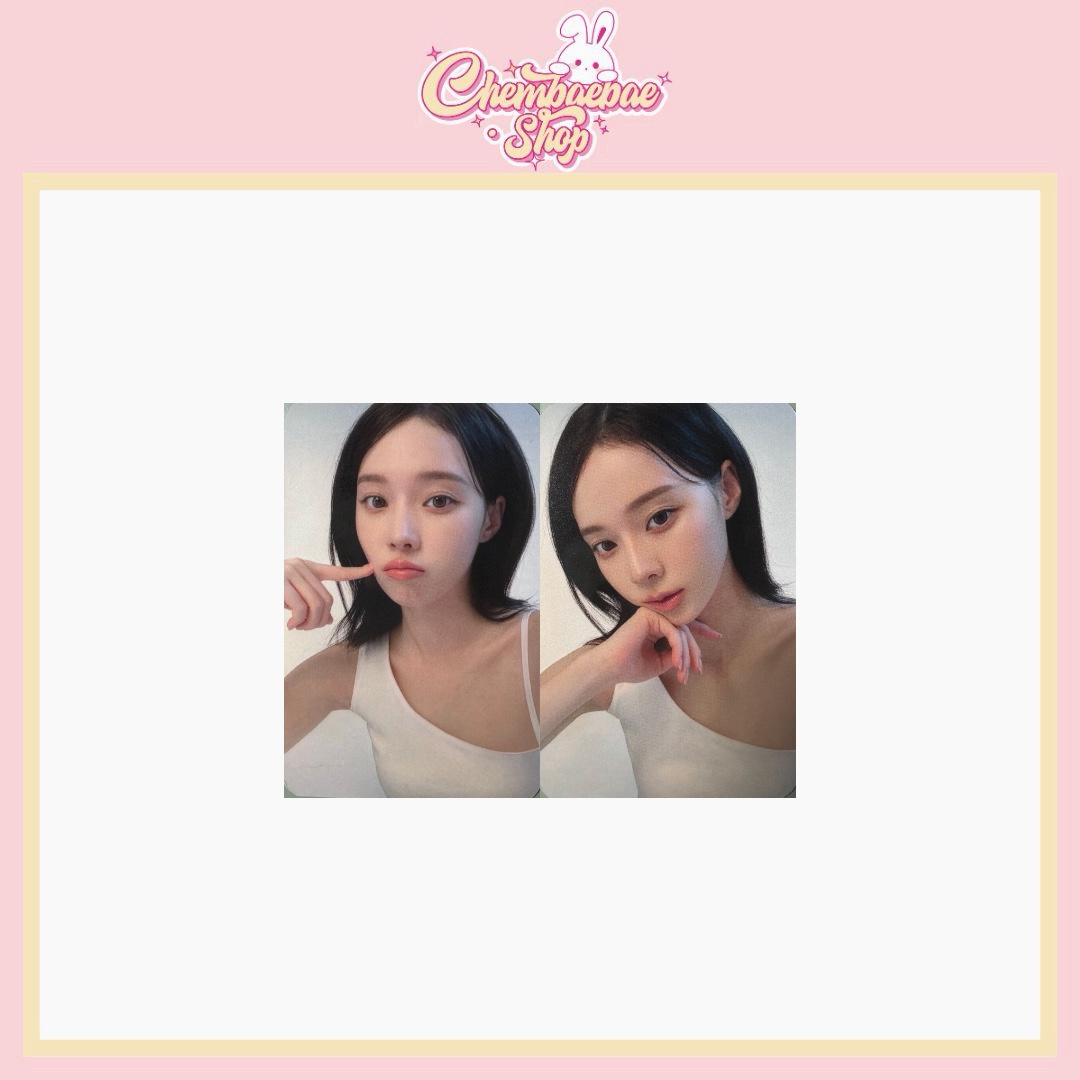 *Pre-Order* AHC X WINTER Naver Shopping Live
 Photocard set