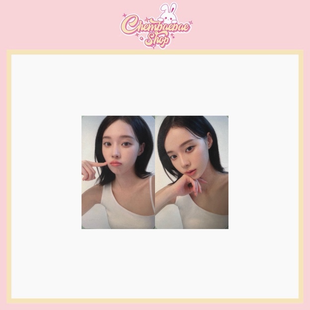 *Pre-Order* AHC X WINTER Naver Shopping Live
 Photocard set