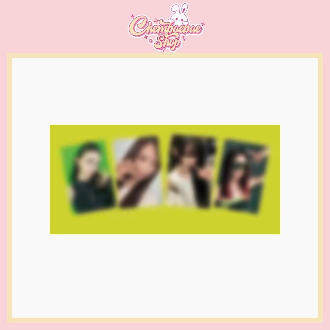 *Pre-Order* aespa The 2nd Album ‘LEMONADE’ Weverse JP Exclusive trading cards