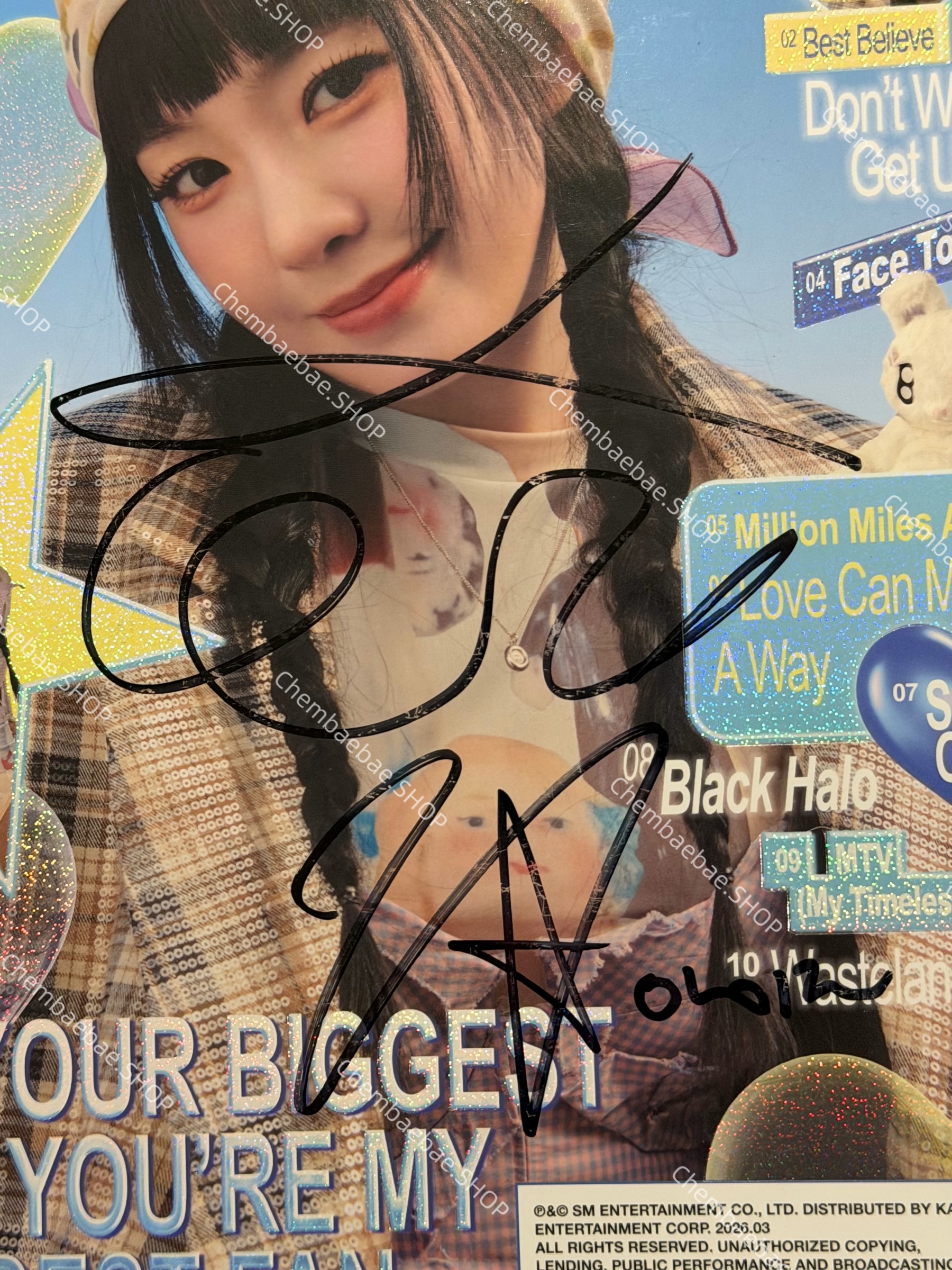 ⚠️No Refunds⚠️IRENE The 1st Album <Biggest Fan> Signed Album