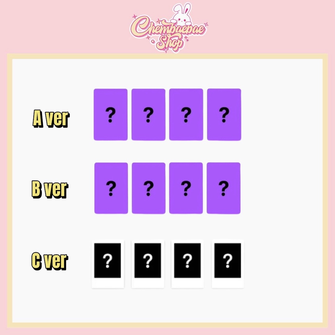 *Pre-Order* Aespa ‘Rich Man’  Kpopmerch 1.0 Video Call Event