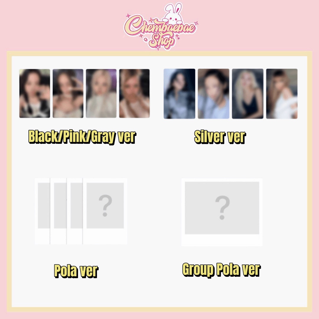 *Pre-Order* BLACKPINK 3rd MINI ALBUM [DEADLINE]  Weverse POB